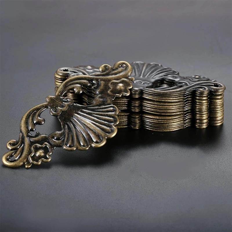 4 Stück Box Schreibtisch Ecke Schmuck Eisenkoffer Scrapbook Dekorative Schutzvorrichtung Handwerk Dekorative Eckstück