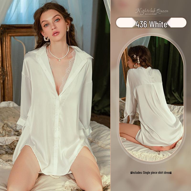 Xianyi Women's Sexy Boyfriend Style Summer Pajamas: Thin, High-End, Plus Size, Wearable Outside.