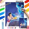 Aladdin Genie Lamp DIY Oil Painting Art Painting Kit Home Wall Decor Handmade Gift For Room Bedroom Living Room Wall Art Decor