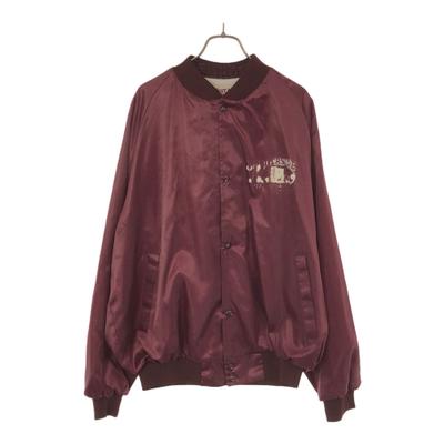 WESTARK 90er Jahre Made in USA Print Nylon Stajan XL Lila Jacke Herren Gebraucht