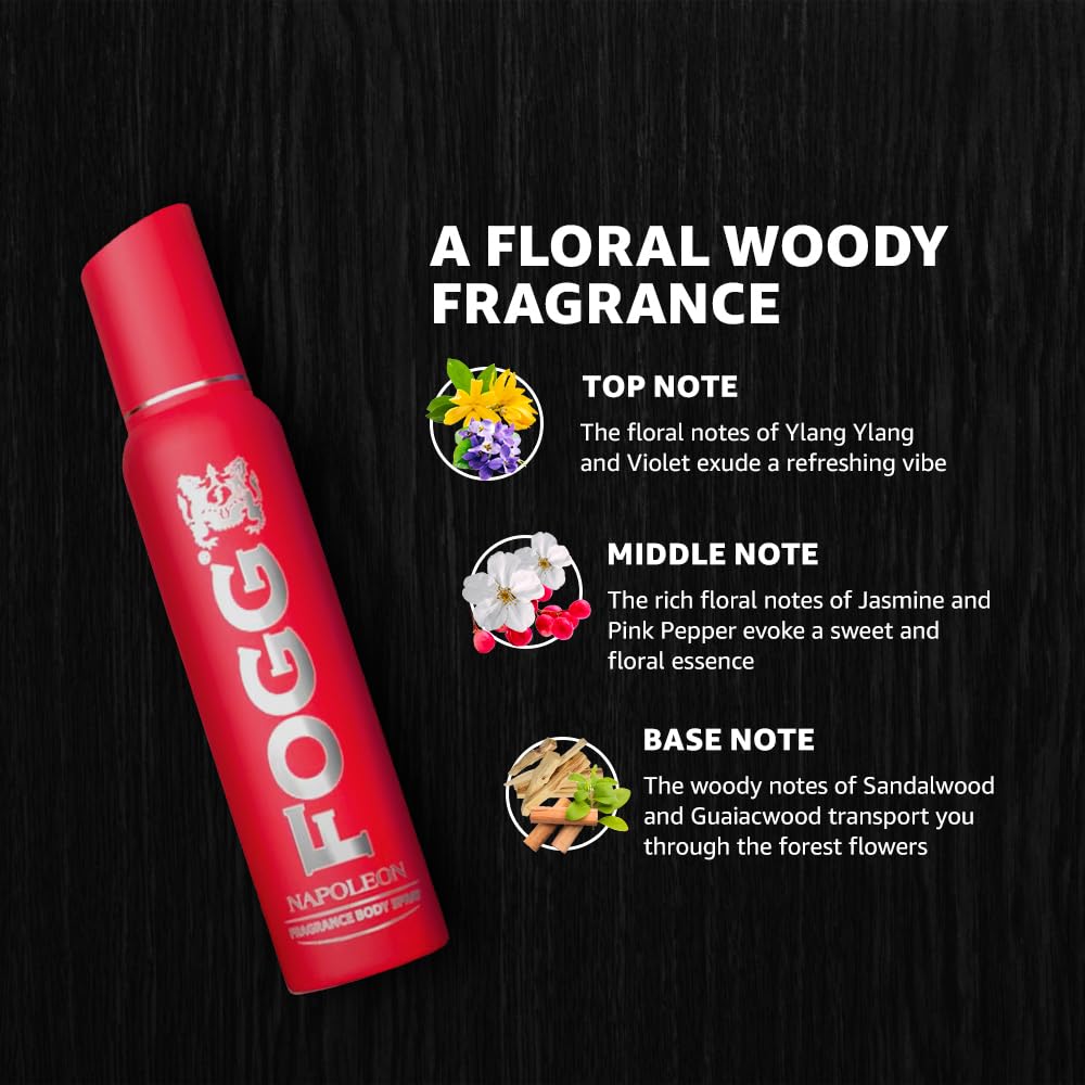 FOGG Napoleon Körperspray für Männer, 150 ml