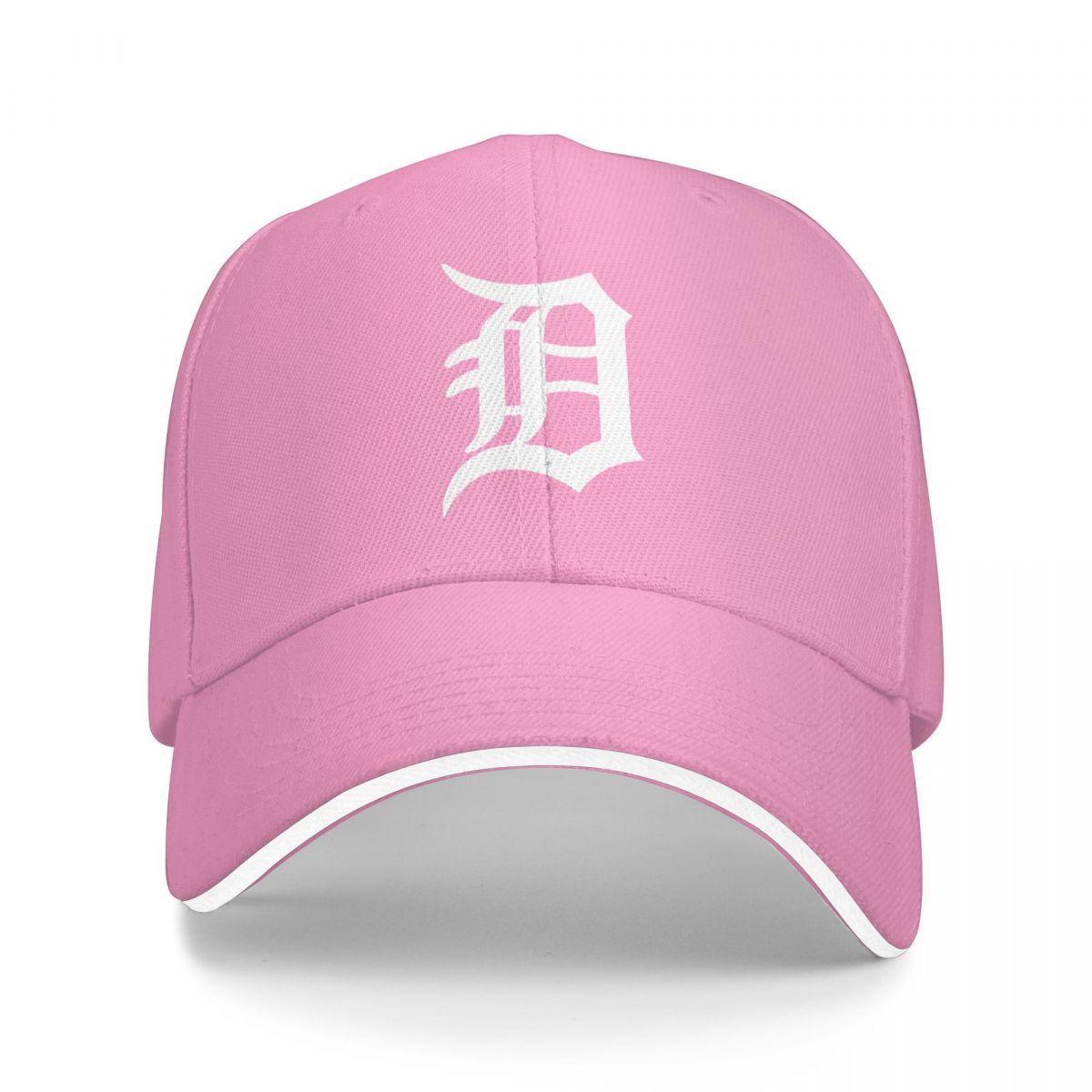 Dnv cap Old English D Detroit Heren Nieuwe Baseball Cap Mode Zonnehoeden Petten voor Mannen en Vrouwen One Size