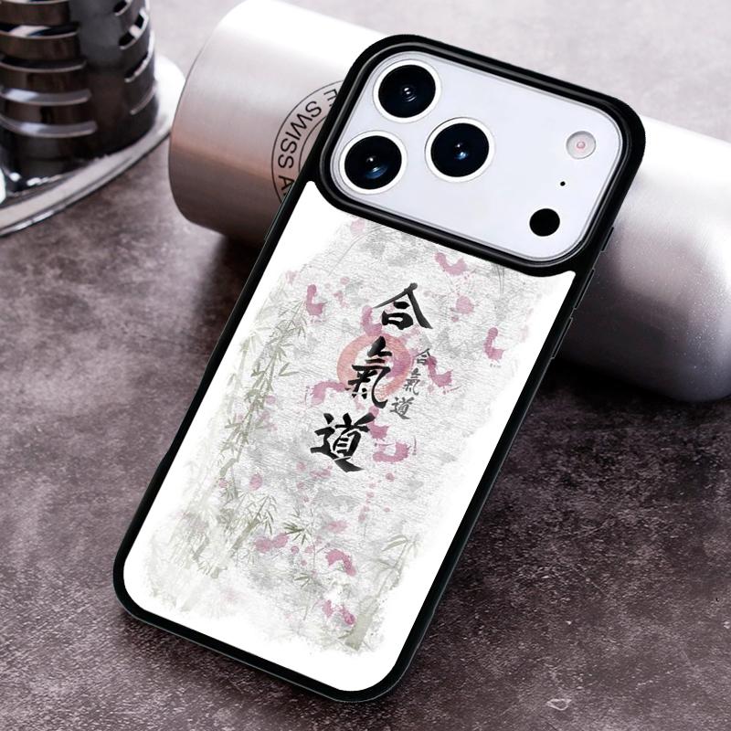 Aikido Japanese Martial Phone Case For iPhone 17 16 15 14 13 12 11 Pro Max Plus 17Air Soft Silicone Cover