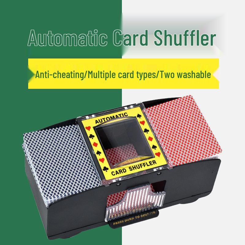 Texas Hold em Three Kingdoms Automatic Card Shuffler Small Shuffler (1-2 decks)