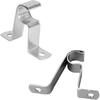 7/16” Cafe Rod Brackets,Set of 2 Curtain Rod Brackets for mounting a Curtain Rod to The Wall,Nickel…