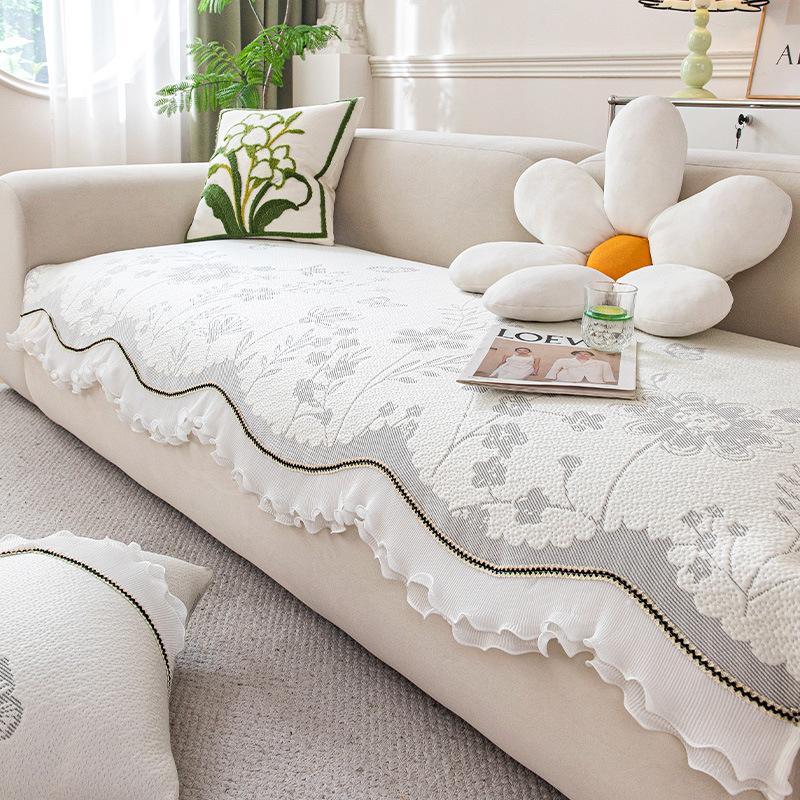 

Летняя юбка специальной формы, прохладная диванная подушка из ледяного шелка, новинка 2025 года, специальной формы, чехол для подушки сиденья дивана, тканевое полотенце 70*70cm