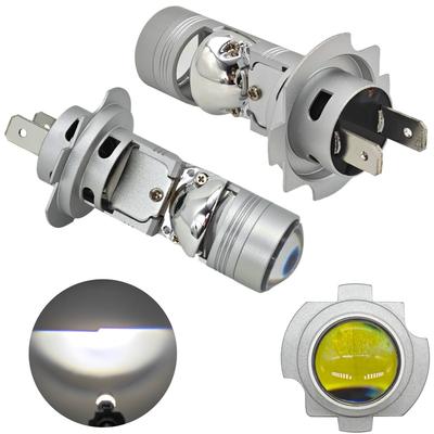 2 Pcs H7 LED Bulbs 12-24V CANBUS, for US Lamps, Off-Road Cut-off Line
