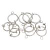 10pcs Fashion Invisible Earless Ear Clips 13Mm Spring Earclips With Hanging Diy Handmade Conversion Accessories