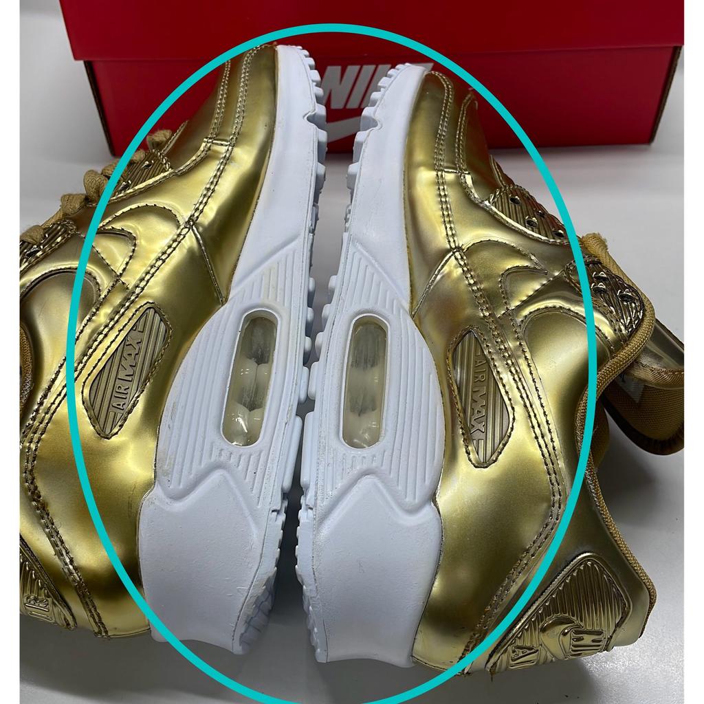 Usato Nike Air Max 90 sp oro metallico CQ6639-700-P26075262255192