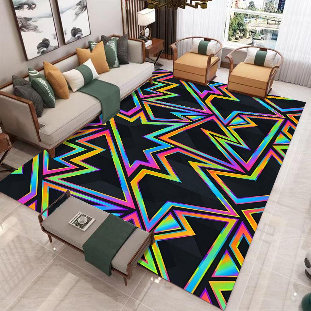 

Геометрія Скандинавські Килими Килими для Зони Дивана у Вітальні Домашня Спальня Розкішний Килим Кімната Коридор М який Великий Килимок для Підлоги Декор 40X60CM