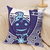 P-Puyo P-Pop Fever Cushion Cover Soft Plush Fabric Double-Sided Printed Sofa Cushion Cover for All Seasons Home Decor Gift