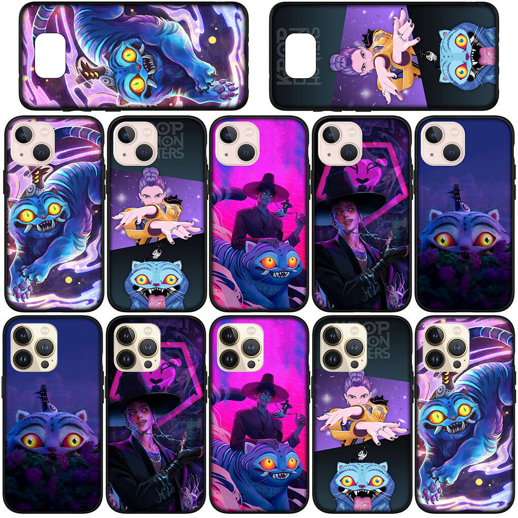 Handyhülle für iPhone 17 16 15 Plus X Huawei P30 P20 Lite Redmi Note 14 12 11 13 Pro Max OPPO A60 A80 A40 A18 KPop Jinu Dämon Rumi Tigerjäger Hülle
