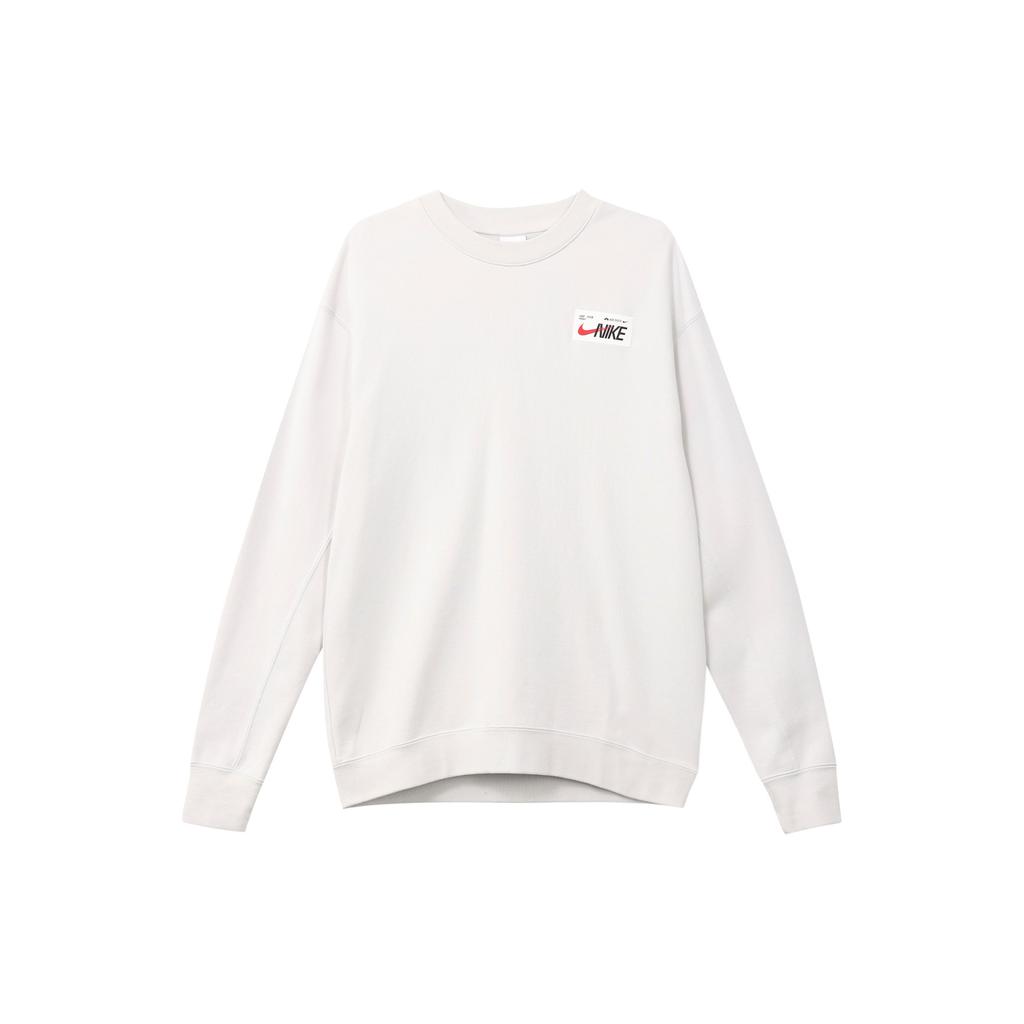 Nike Year Of The Rabbit CNY Collection Sportswear Pullover Crew Neck Sweatshirt With Solid Color Letter Logo Men Sweatshirt Gray FD4059-025