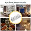 12 Pack Flameless Candles with Remote 13 Colors 7 Brightness 4 Modes Led Candles Flickering USB Operated Rechargeable