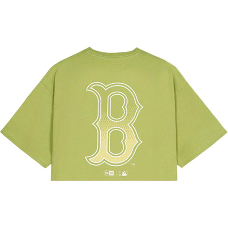 New Era Letter Round Neck Loose Comfortable Short Sleeve T-Shirt Unisex tops 14905207