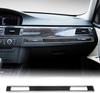 Carbon Fiber Car Copilot Water Cup Holder Panel Cover Interior Trim Decoration for BMW 3 Series E90 E92 E93(2005-2012)