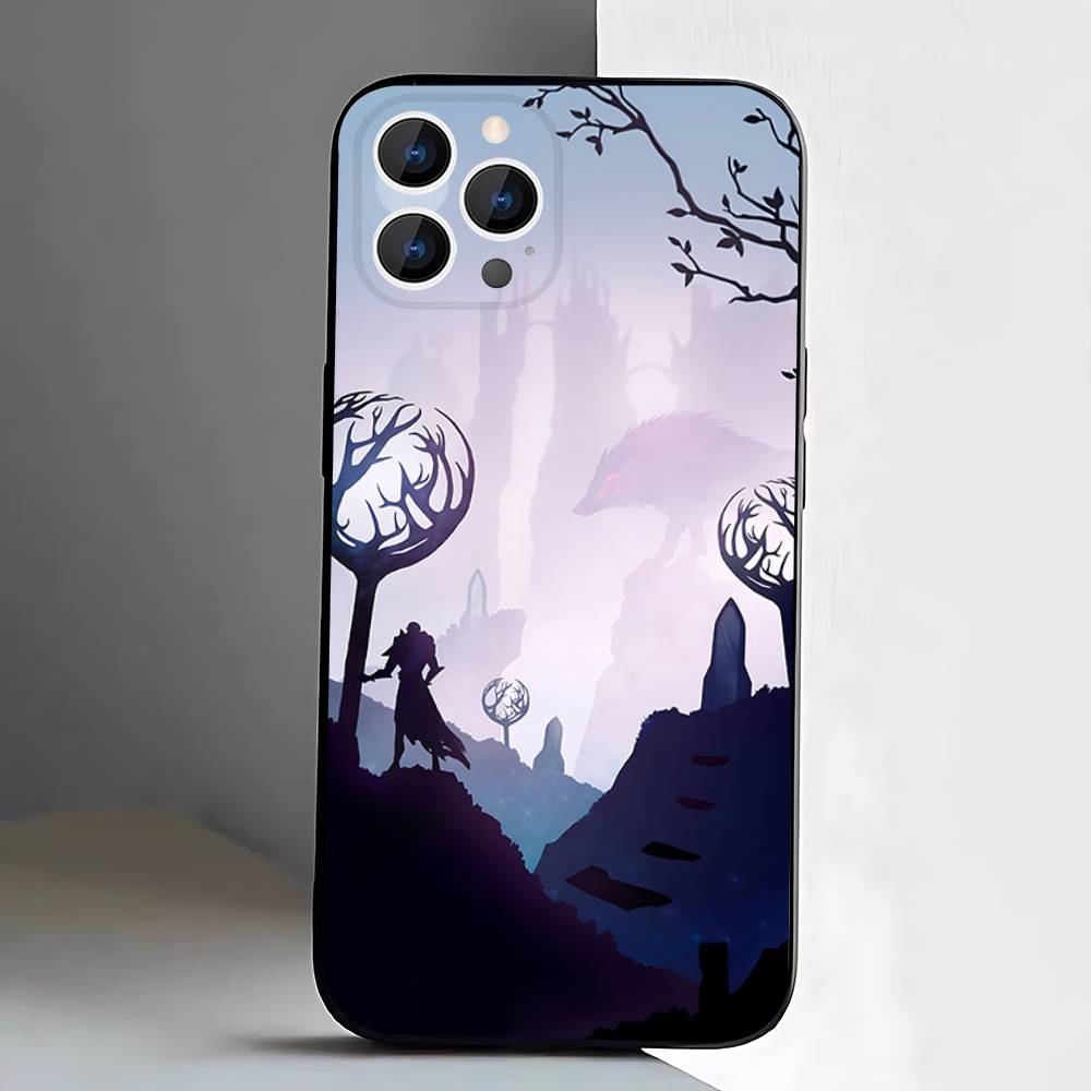 Etui na telefon Dragon A-Age Inquisition Dla iPhone 17,16,15,14,13,12,Pro,Max,Plus,E,SE4,Air,Mini Czarne Miękkie Etui