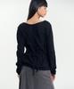 RAVEROUS Bustier Knit Set Black