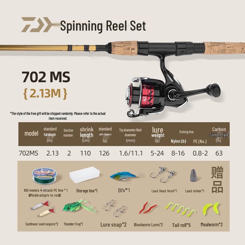 TESIEN All-Purpose Spinning Fishing Rod