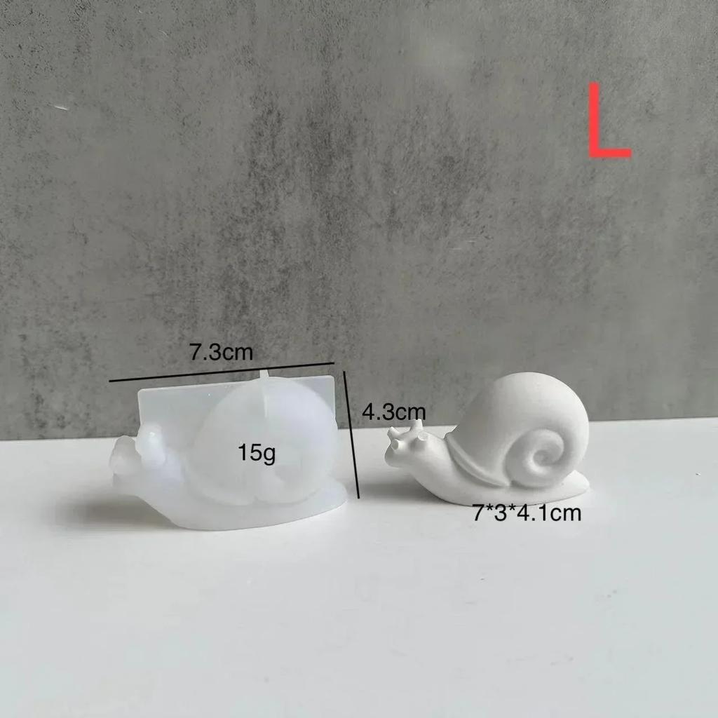Kristall Epoxidharzform Niedliche Schnecke Tier Silikon Gießform Schnecke Herstellen Wohndekor Gipsform