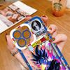 Anime D-Dragon Ball Sun Goku Cover Clear Phone Case For Redmi Note 15 14 13 12 12S 11 11T 11S 10 9 10S 9S 8 Pro Plus Case Shell