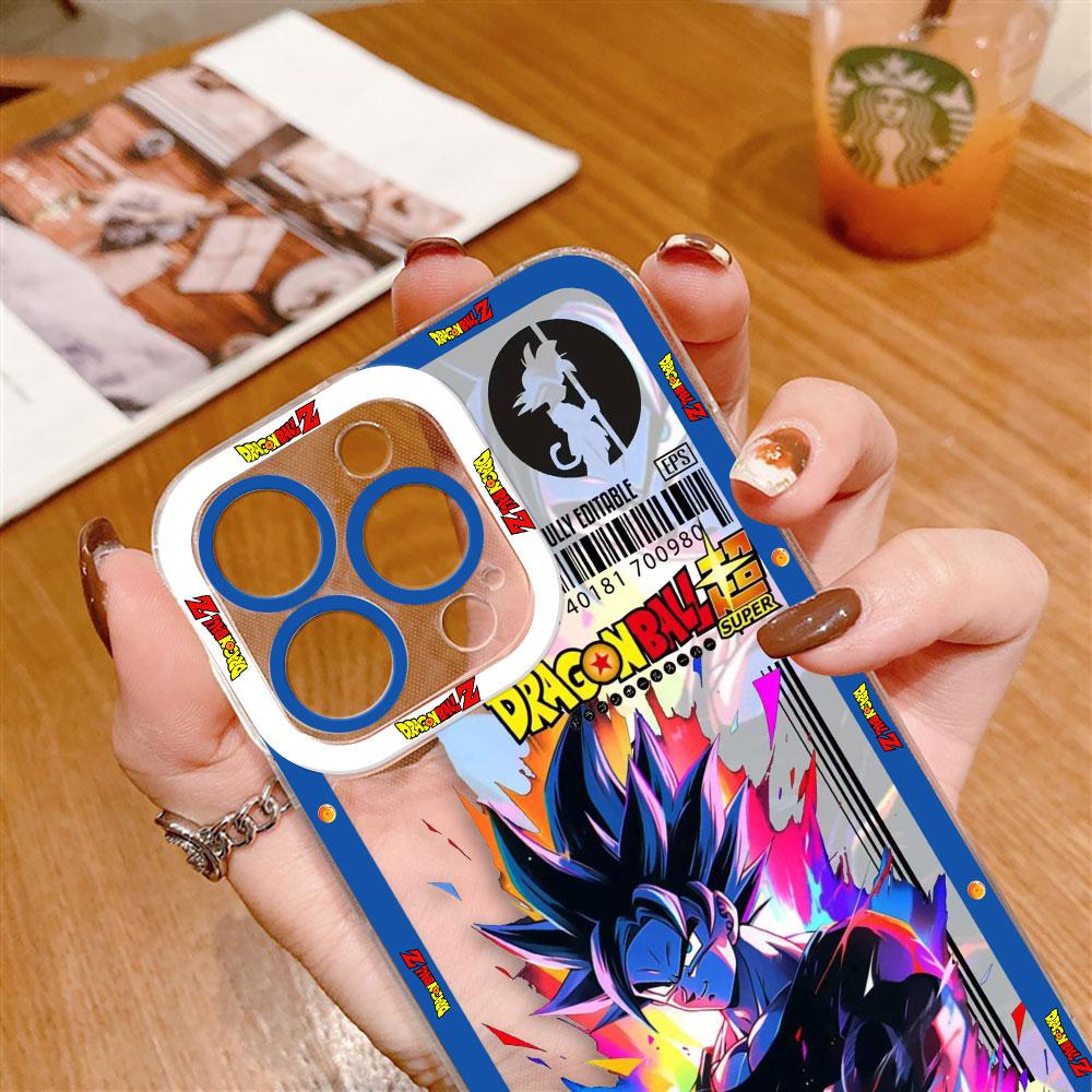 Anime D-Dragon Ball Sun Goku Cover Clear Phone Case For Redmi Note 15 14 13 12 12S 11 11T 11S 10 9 10S 9S 8 Pro Plus Case Shell