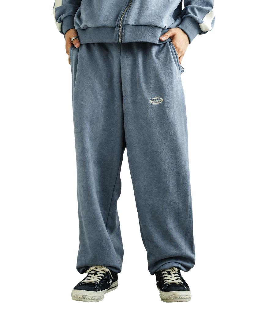 [IMPROVES] [SIDEWAYSTANCE] Suede Punch Track Pants