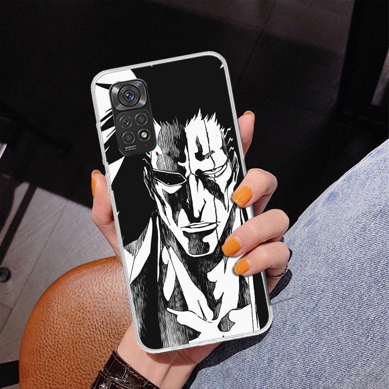 

Чохол для телефону Bleach Zaraki Kenpachi для Xiaomi Redmi Note 15 14 13 12S 12 11 Pro Plus 14S 11S 11E 10 10S 11T 5G Персоналізована обкладинка Redmi Note 15 4G