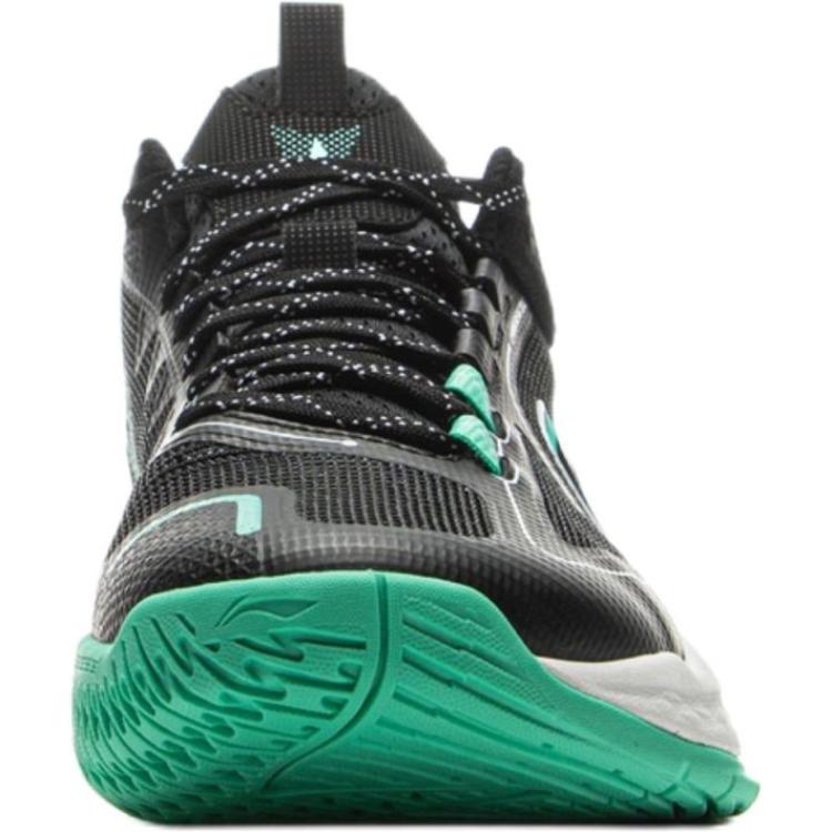 Li Ning Kids Basketball Long Fist Comfortable Soft Non-Slip Shock Absorbing Wear-Resistant Rebound Low-Top Kids Basketball Shoes YKBV018-3