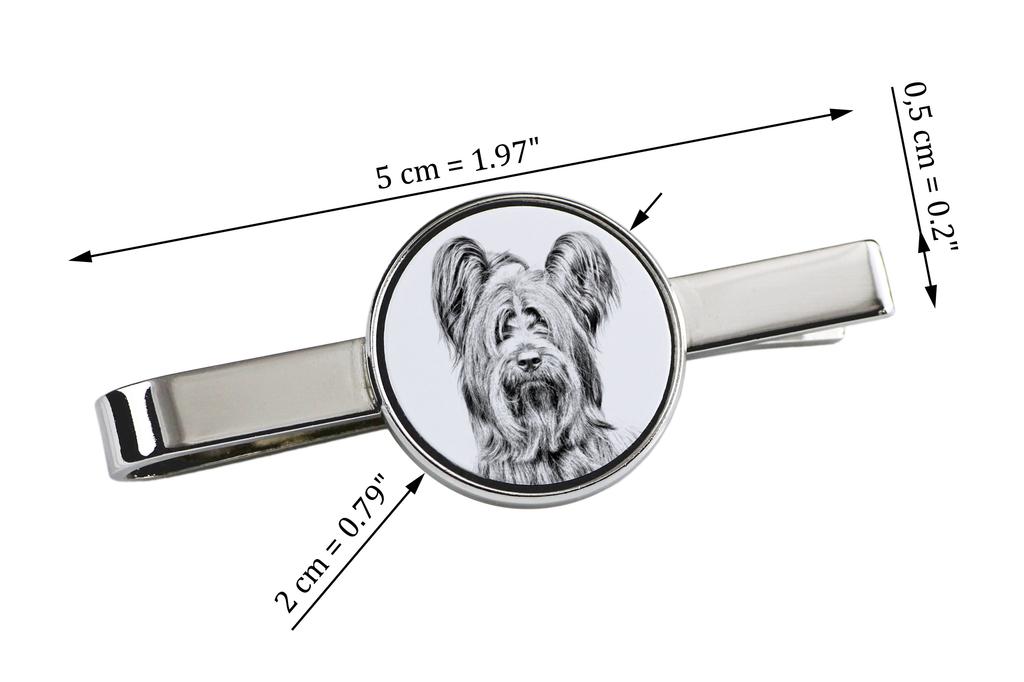 Silky Terrier - tie clip with a dog, personalized tie clip, a unique gift for a man from the Art-Dog brand