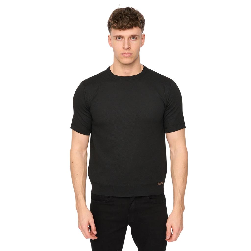 Duck and Cover Mens Marvela Knitted T-Shirt