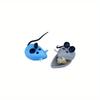 3D Mouse-Shaped Tooth Keepsake Boxes - Durable Plastic, Colorful Youngsters' First Tooth Storage Containers & Gift Organizers