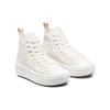 Converse Chuck Taylor All Star Move High Perfect Is Not Perfect - Egret Women Sneakers White Dusk-Pink Vintage-White 573074C