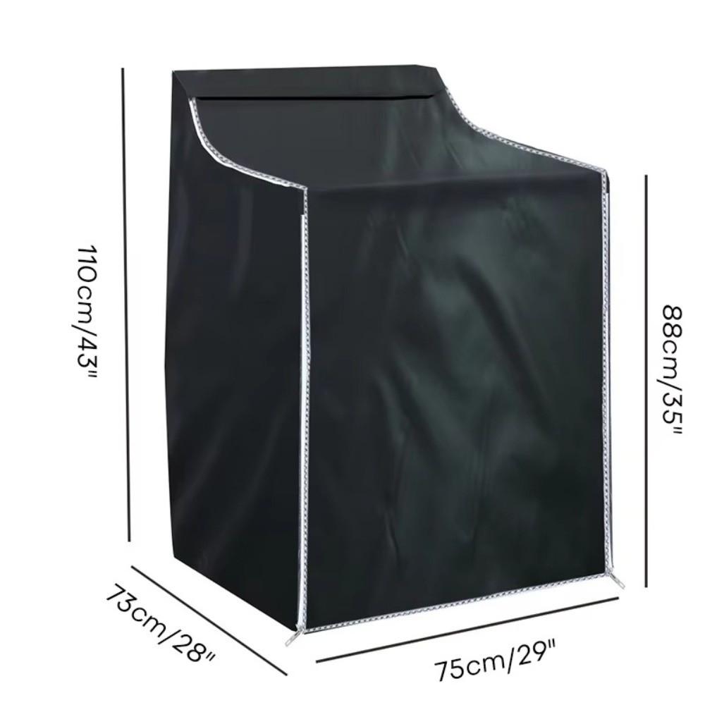 Oxford Cloth Washing Machine Cover Dust-proof Universal Protect Sleeve Indoor Outdoor
