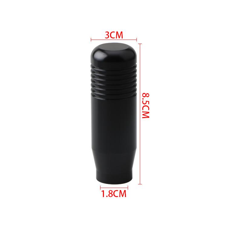 Universal Car Manual Gear Shift Knob Stick Aluminum Alloy Manual Transmission Gearstick Lever Shifter Knob Car Decoration 8.5cm