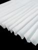 AOMEI White A Line Dresses O Neck Half Sleeve Ruffles Flower Evening Birthday Party Midi Gowns Dress for Women