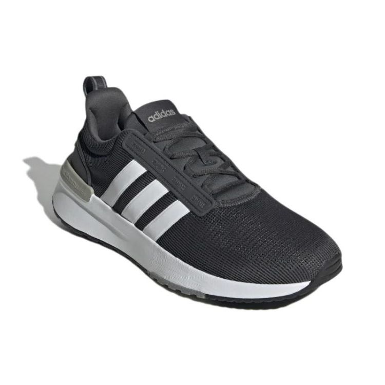 Adidas Neo Racer TR21 Fashion Confortabil Material Durabil Respirabil Pantofi de Alergare Casual cu Top Scund Bărbați Adidași Negru Alb GX0648