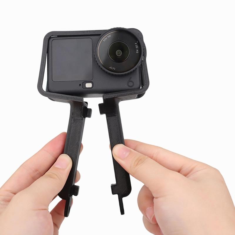 Expandable Bracket for Action 6 Camera Lightweight Design Ergonomic Handle for Easy Handling Accessory Attachment
