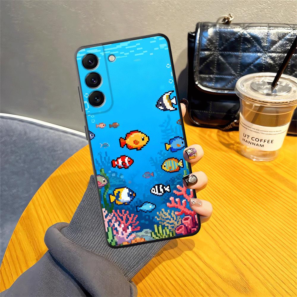 Phone Cover Case for Samsung Galaxy A57 A15 A37 A55 A05 A53 A17 A73 A51 A06 A25 A16 A52 A36 A23 A12 A50 A41 A70 A13 Cartoon Cute