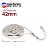 Neodymium Iron Boron Magnetic Hook Hanger, E16 Metal Magnetic Suction Cup, Punch-Free Installation.