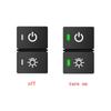 Dual Key Switch Dual Switch Fog Lights Radar Power Supply LED Headlight Switch Button For Honda URV CRV AVANCIER CITY Accord
