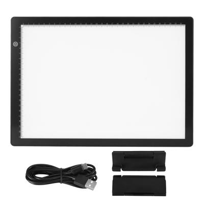 A4 LED Tracing Light Pad Adjustable Brightness USB Power Ultra Thin Copy Board Table Portable Art