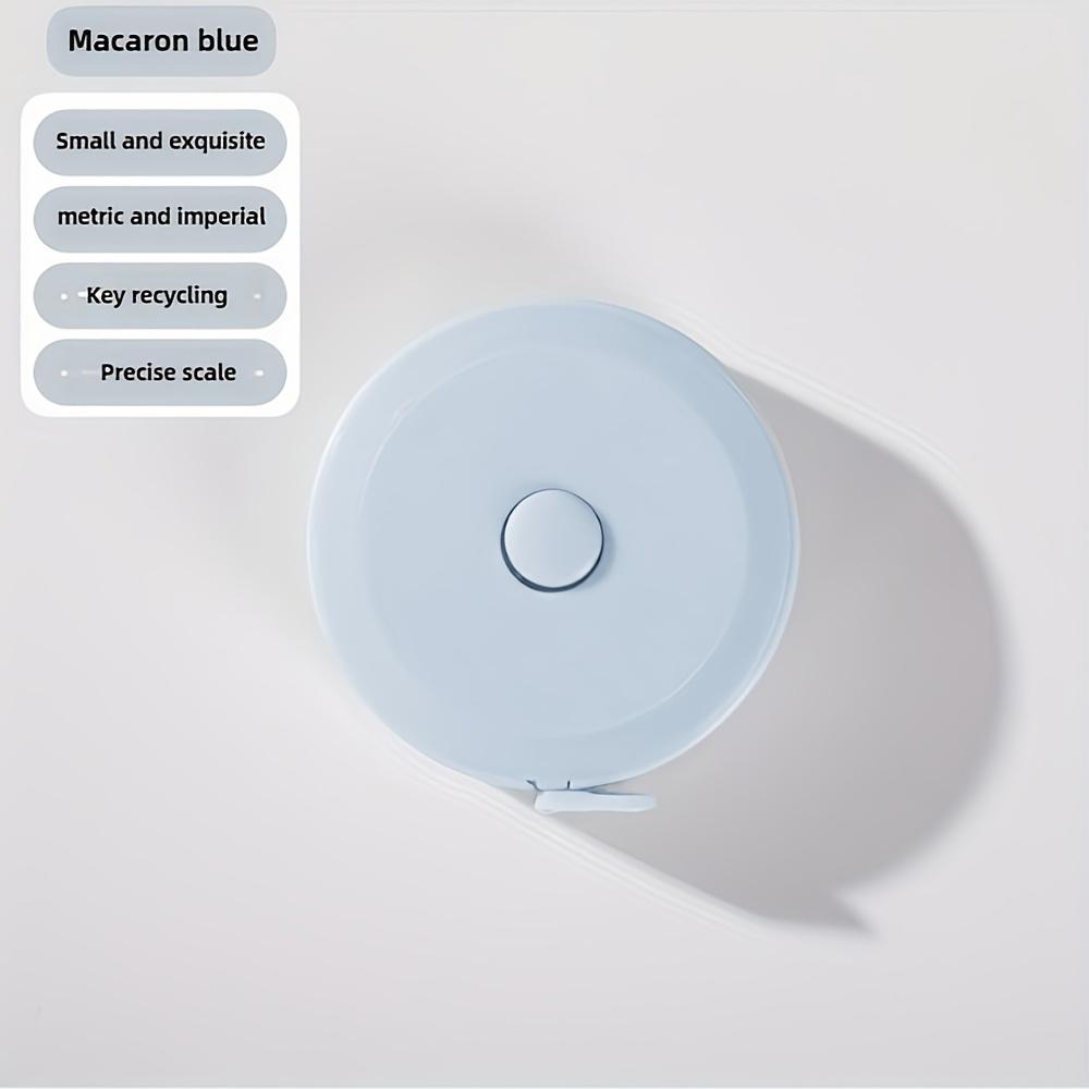 Mini Retractable Measuring Tape - 150cm/60inch Portable Soft Ruler with Centimeter & Inch Scales, Double-Sided Pocket Measuring Tool