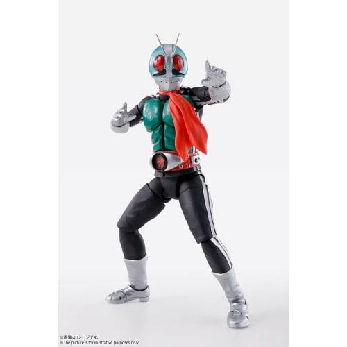 TAMASHII NATIONS S.H.Figuarts (Real Bone Carving Method) Kamen Rider New No. 1 50th Anniversary Ver. Approximately 145mm PVC & ABS Painted Movable Fig