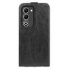 For Oppo A5 5G Case with Card Slots Vertical Flip Leather Phone Cover - Brown