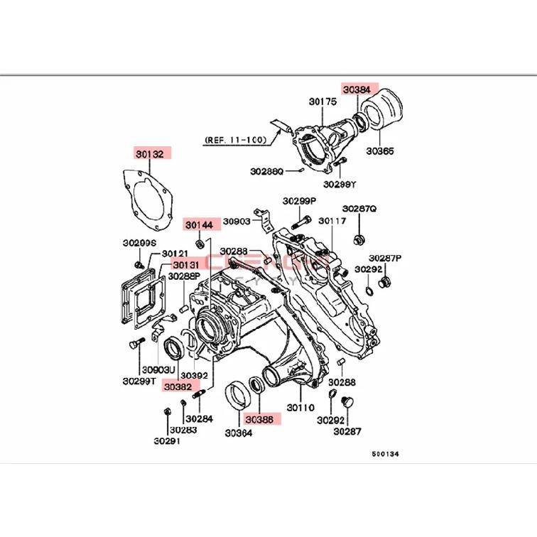 Getriebe Reparaturkit Wellendichtring Dichtung Für Pajero Montero V11W V23W V31W V32W V32W V36W MB907975 MD738113 MD736515 MD731708