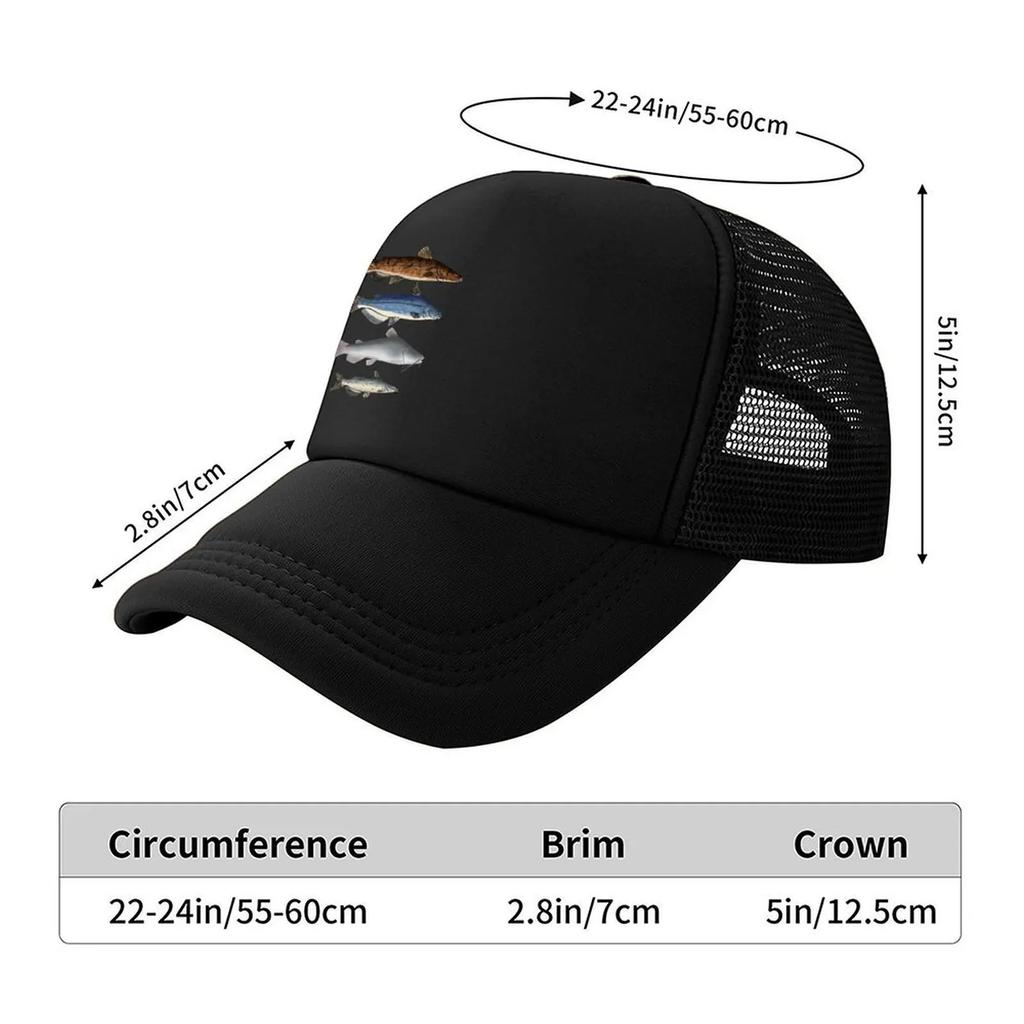 New North American Catfishes Baseball Cap Luxury Hat Western Hat Hats On Offer Custom Caps Ladies Unisexs