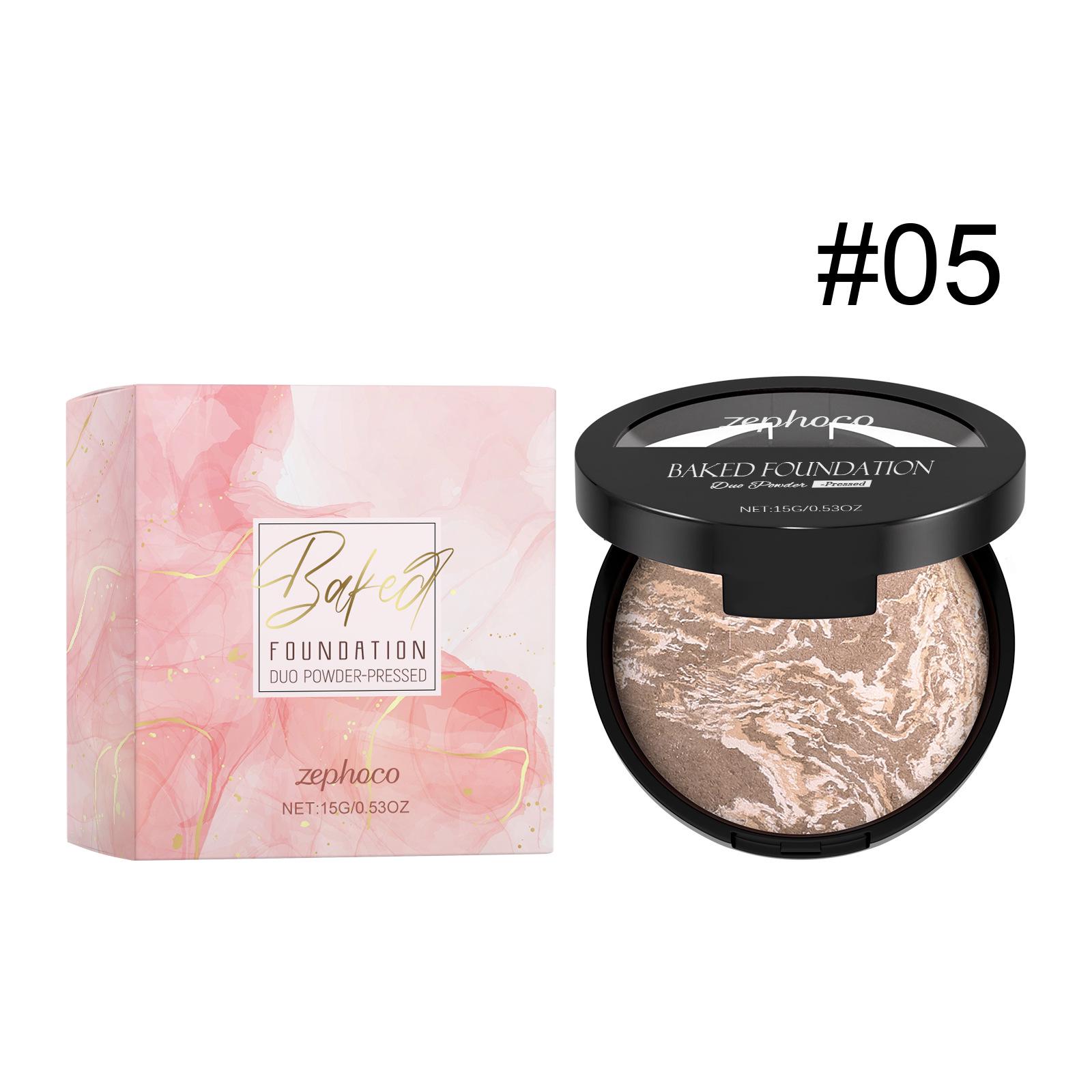 Zephoco Lightweight Matte Concealer & Powder Foundation Series 15g