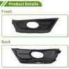 No.71106TLYH11 Fog Light Grill for Honda CRV 2016-2019 Black Front Right Front Lower Bumper Fog Light Cover Inserts ABS 1 Pc