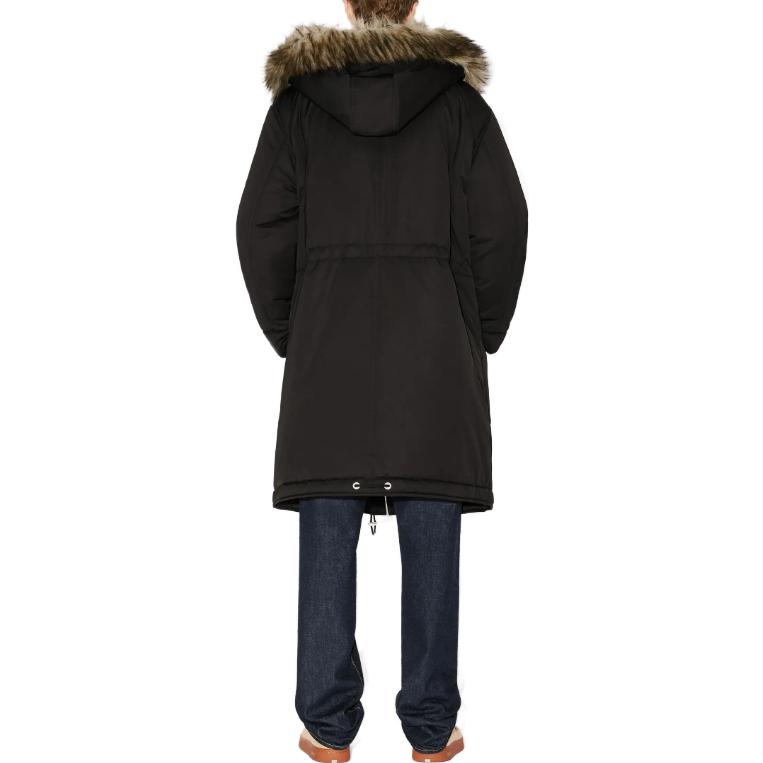 Kenzo faux-fur-detailed hooded coat FD65OU3079OD-99